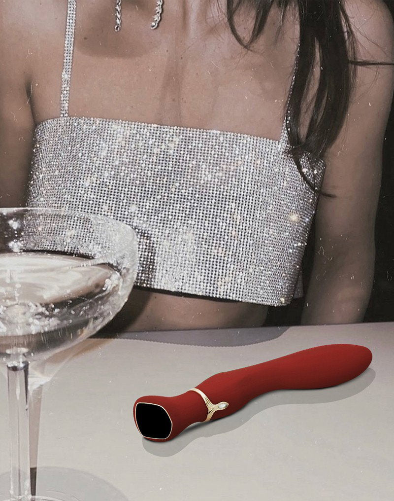 Viotec - Chance - G-Punkt Massager - Gold & Weinrot
