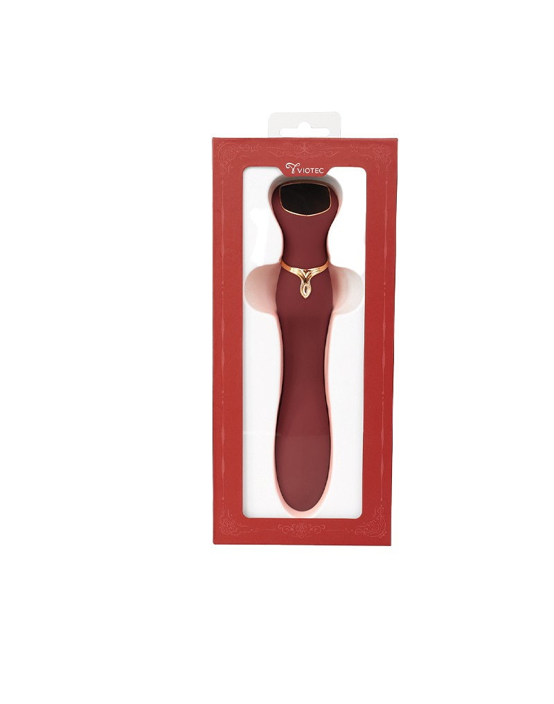 Viotec - Chance - G-Punkt Massager - Gold & Weinrot