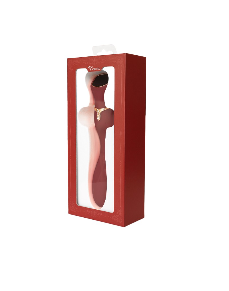 5: Viotec - Chance - G-Punkt Massager - Gold & Weinrot