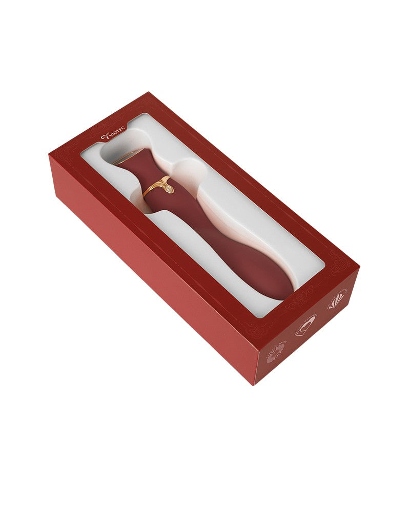 Viotec - Chance - G-Punkt Massager - Gold & Weinrot