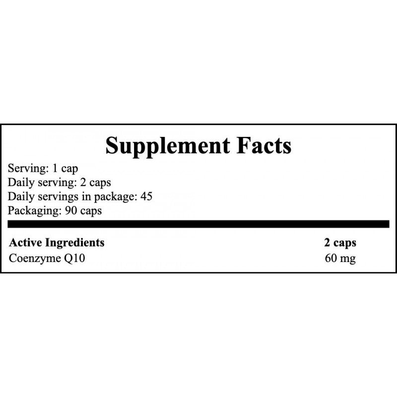 Vitality Coenzyme Q10 - 90caps. x6