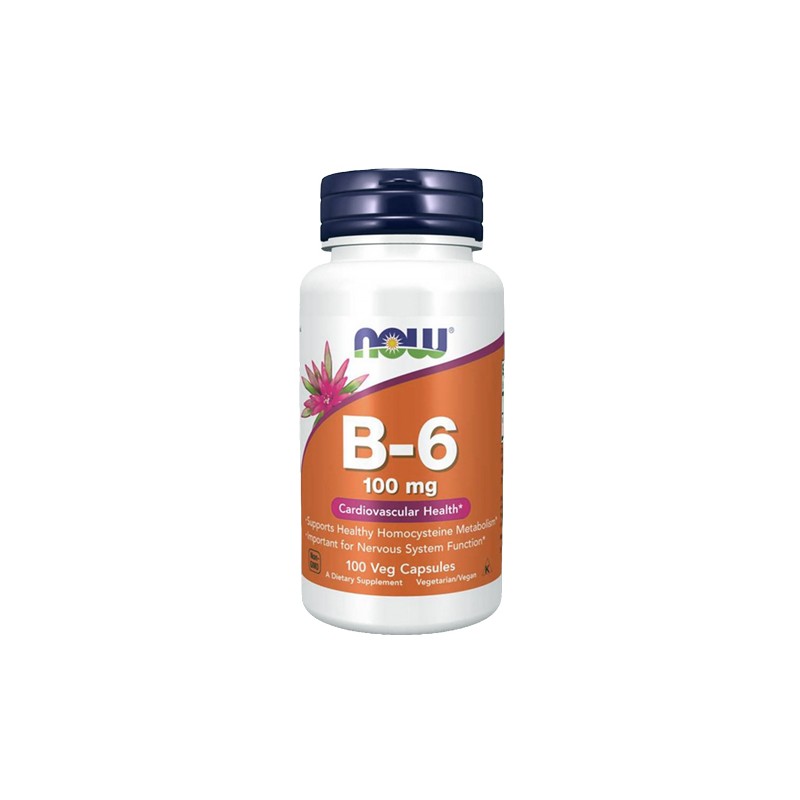 Vitamin B-6 100mg - 100vcaps.