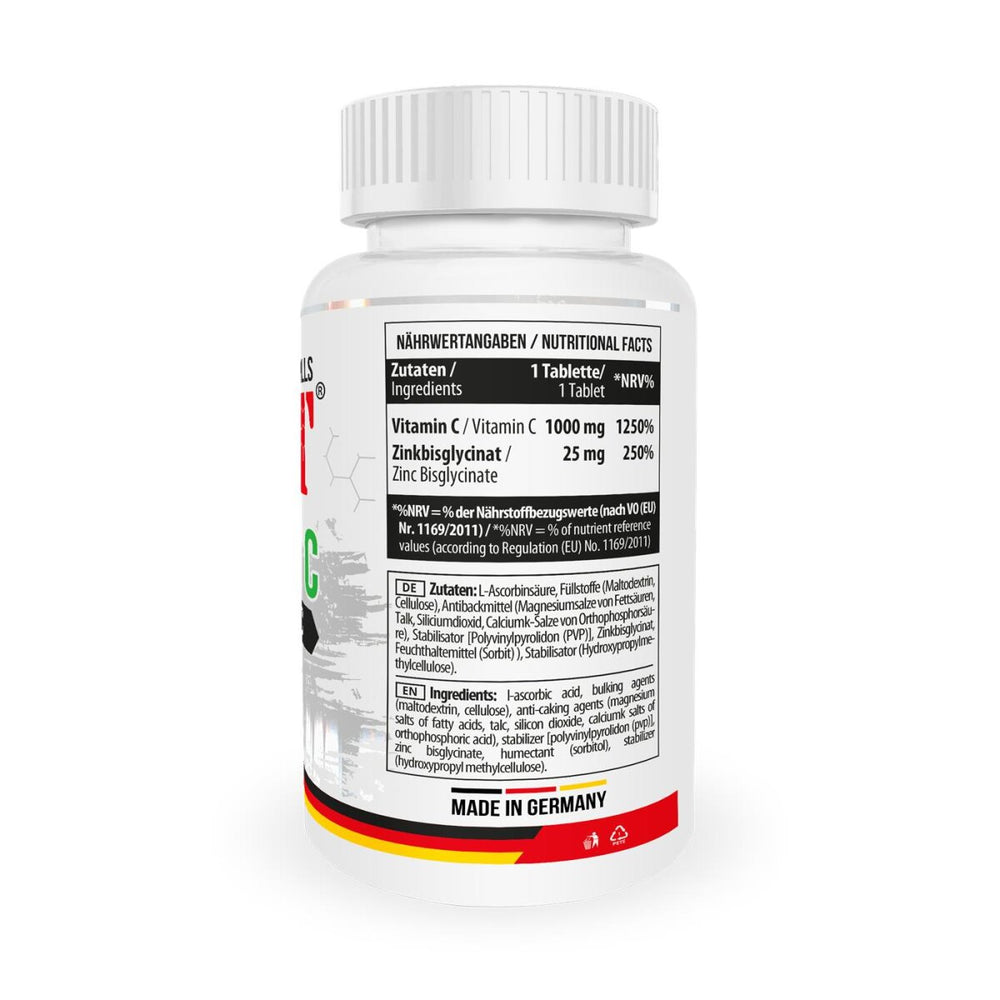 Vitamin C 1000 + Zinc 100 pills