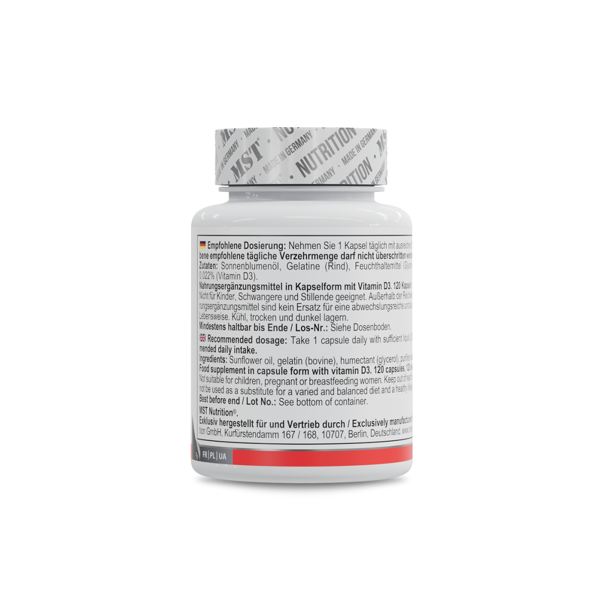 Vitamin D3 2000 IU 120 Softgel