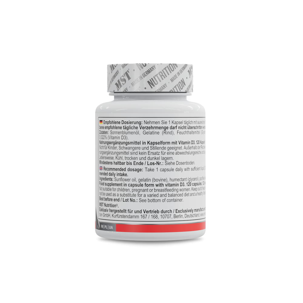 Vitamin D3 2000 IU 120 Softgel