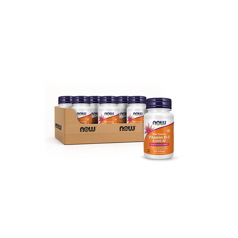 Vitamin D3 4000IU - 240softegels x12