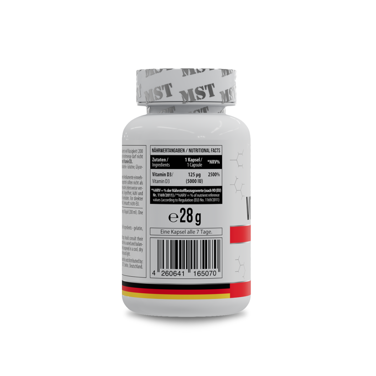 Vitamin D3 5000 IU 120 Softgel