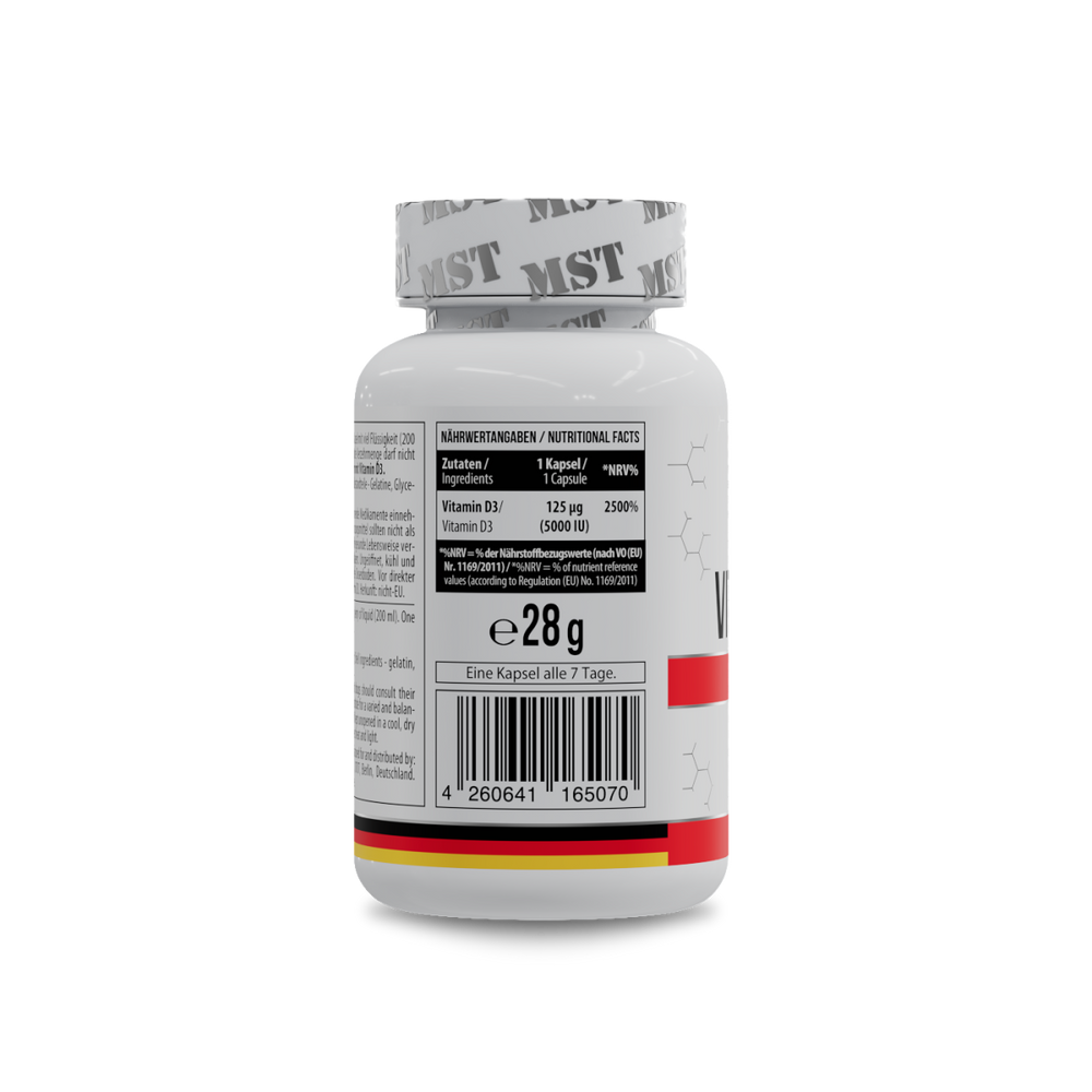 Vitamin D3 5000 IU 120 Softgel