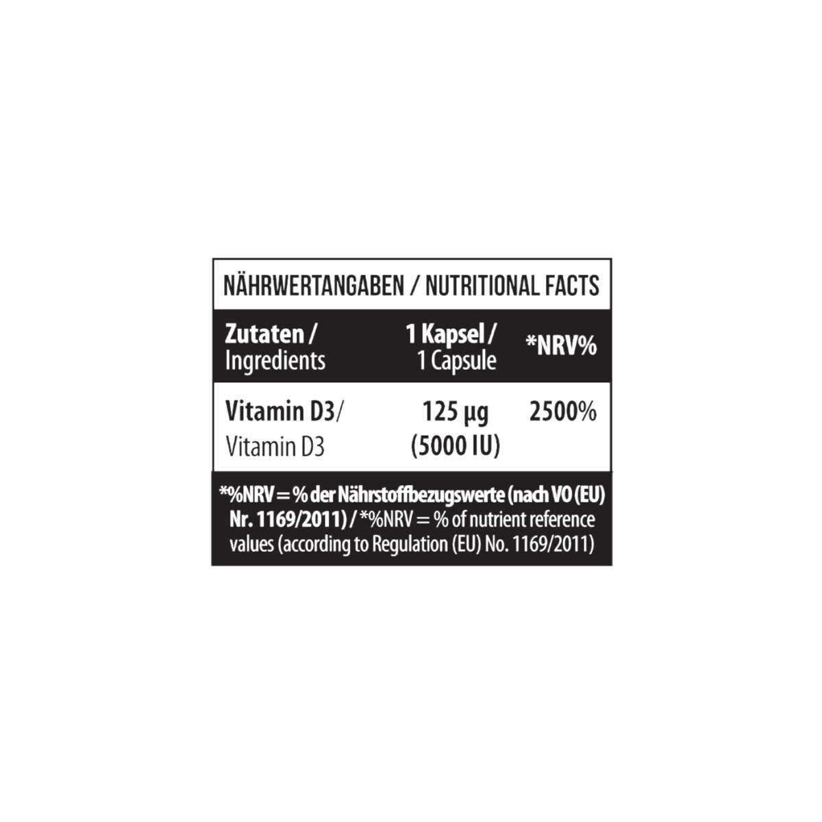 Vitamin D3 5000 IU 120 Softgel