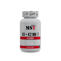 Vitamin D3 + K2  MK7 60 Caps