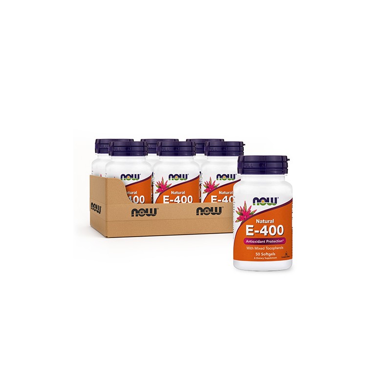 Vitamin E-400 With Mixed Tocopherols - 50softgels x12