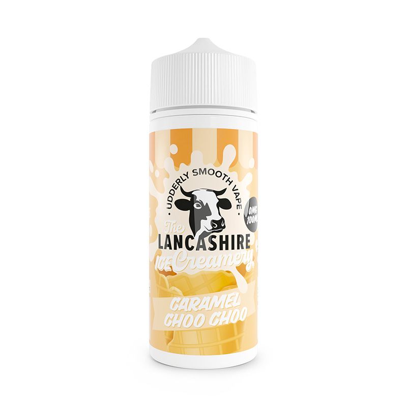 The Lancashire Ice Creamery - Caramel Choo Choo - 100ml - Shortfill