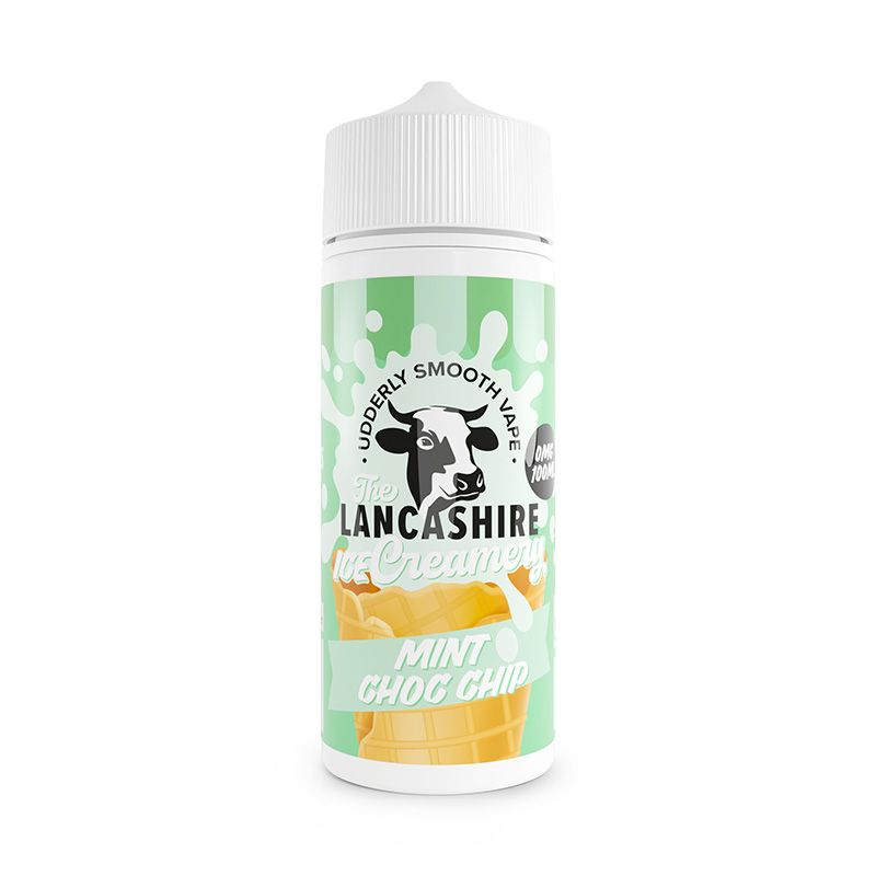 The Lancashire Ice Creamery - Mint Choc Chip - 100ml - Shortfill
