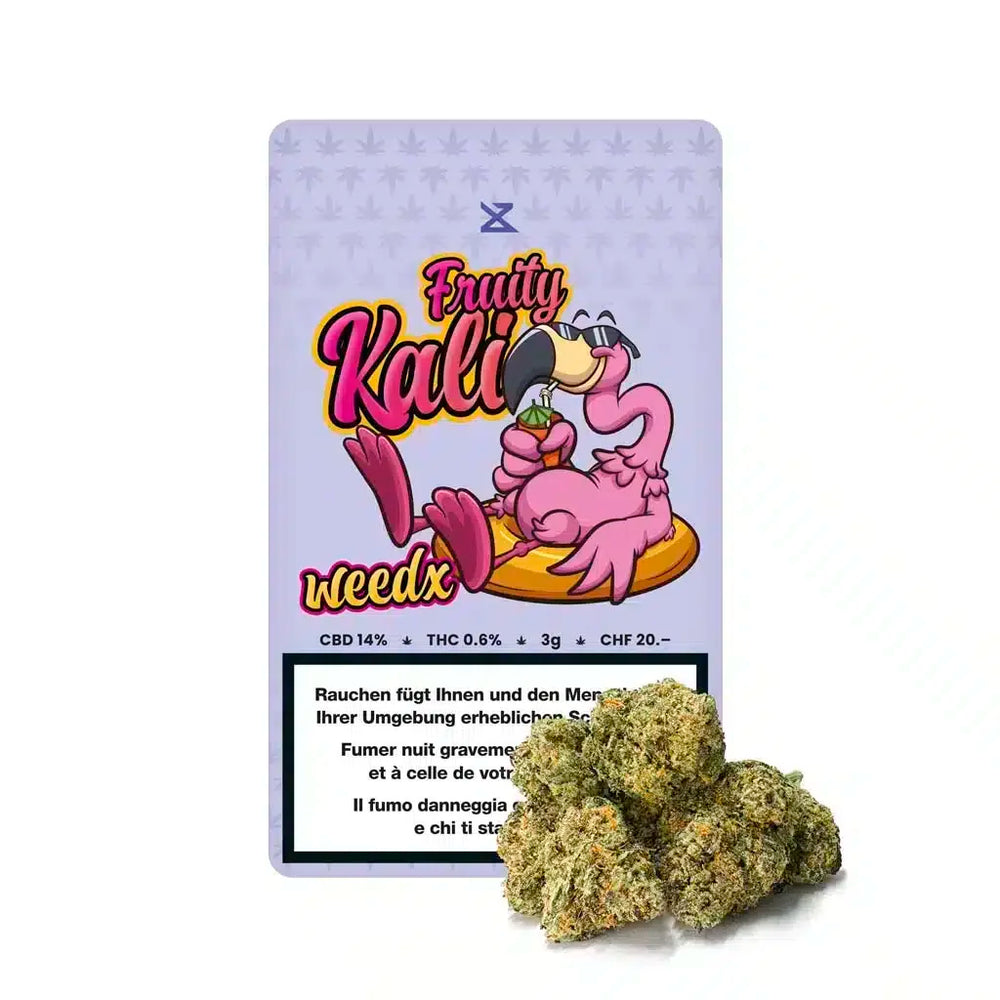 Weedx - Fruity Kali - Indoor CBD Blüten - 3g
