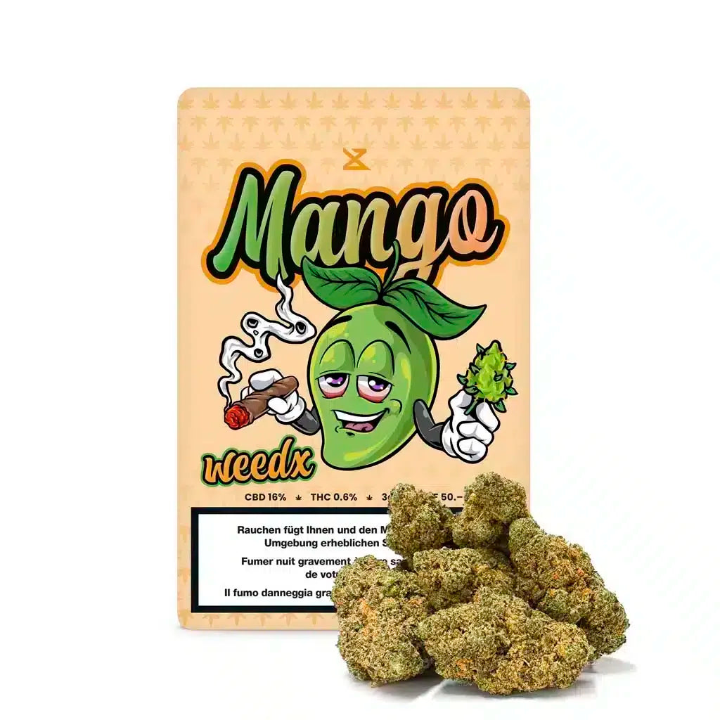 Weedx - Mango - Indoor CBD Blüten - 8g
