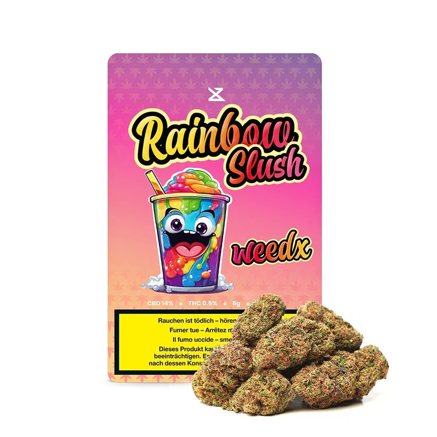 Weedx - Rainbow Slush - Indoor CBD Blüten - 8g
