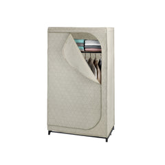 Wenko Kleiderschrank Balance mit, Ablage taupe/design