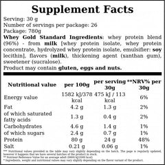 Whey Gold Standard - 780g - Vanilla Ice Cream x6