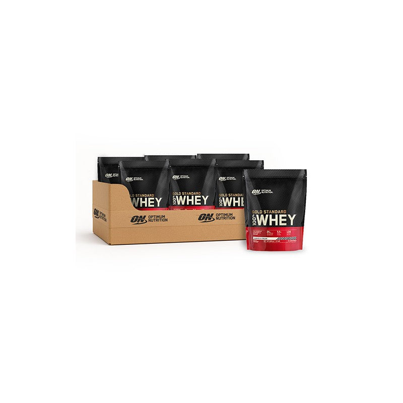 Whey Gold Standard Bag - 480g - Cookies & Cream x4