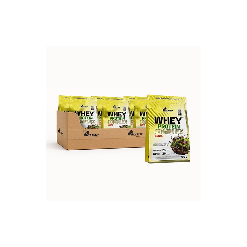 Whey Protein Complex 100% - 700g - Dubai Chocolate x10