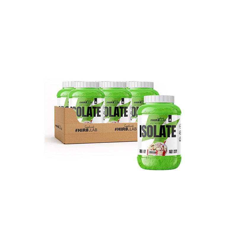 Whey Protein Isolate - 1800g - Hiro Buono White x4