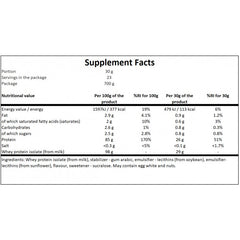 Whey Protein Isolate - 700g - Vanilla