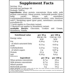 Whey Protein Plus - 2000g - Vanilla