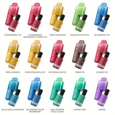 10 x ELFBAR ELFA Pro - 2ml Pods 20mg - 2ml Pods