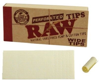 RAW Wide Perforated Tips (50er) 