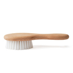 Wild & Stone vegane Baby Bio-Nylon Haarbürste Buchenholz