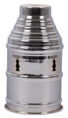 Windschutz Metall Silber