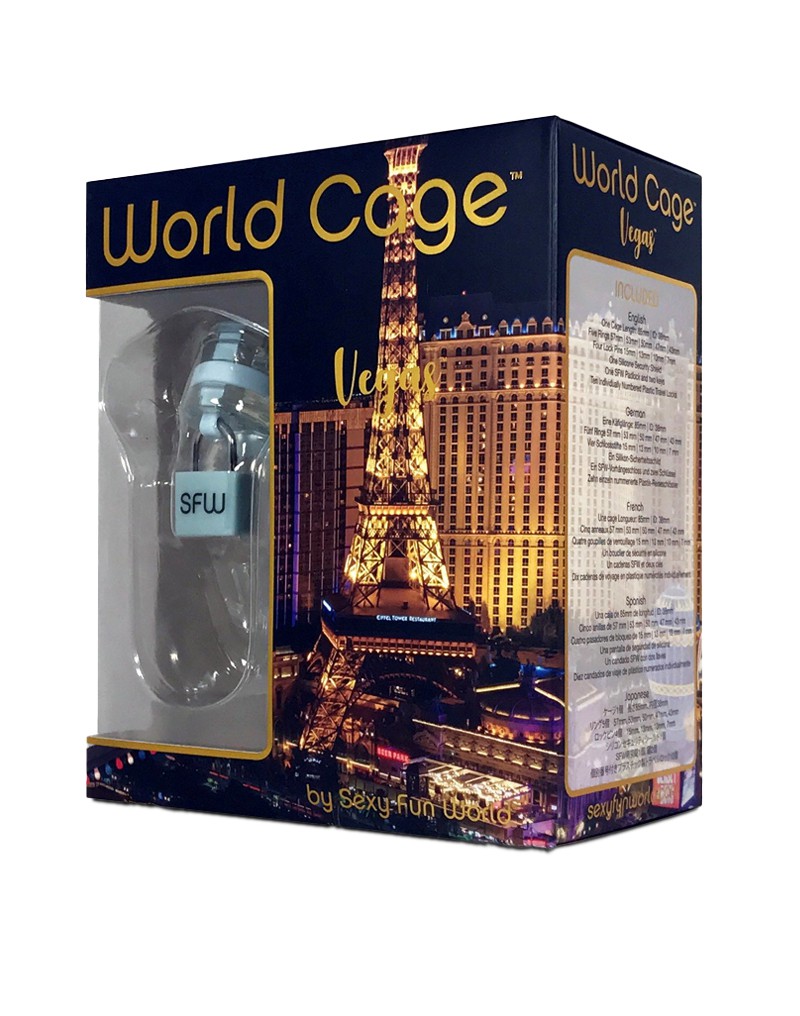 2: World Cage - Vegas - Penis-Keuschheits-Kit
