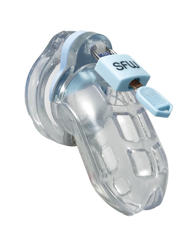 The Vice - Keuschheitskäfig Standard - Transparent