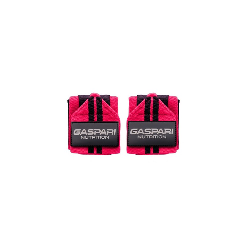 Wrist Wrap Gaspari - Rubber Logo - Rosa