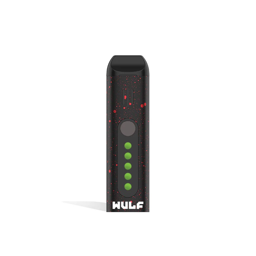 Wulf Flora Vaporizer, schwarz-rot