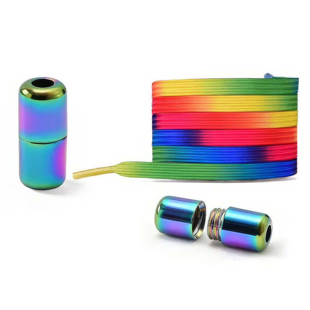 *X-Style Elastische Schnürsenkel, regenbogen