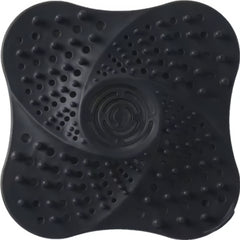 XL Ultra Abflusssieb Silikon, schwarz