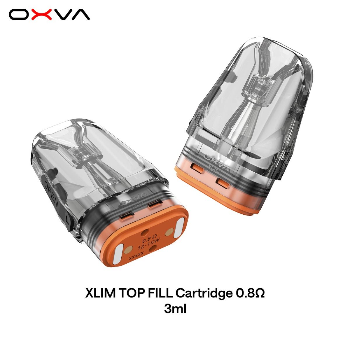 3 x OXVA Xlim Top Fill Cartridge, 3ml