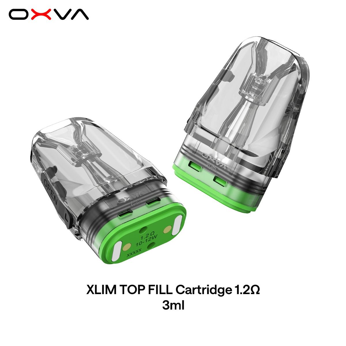 3 x OXVA Xlim Top Fill Cartridge, 3ml