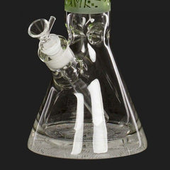 Bong Glas Limited Edition Geometric Art, hellgrün, 40cm