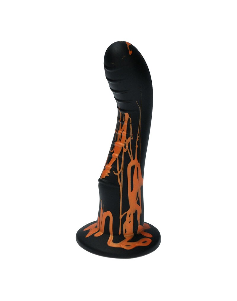 3: Ylva & Dite - Kajsa - Analdildo - Schwarz / Orange