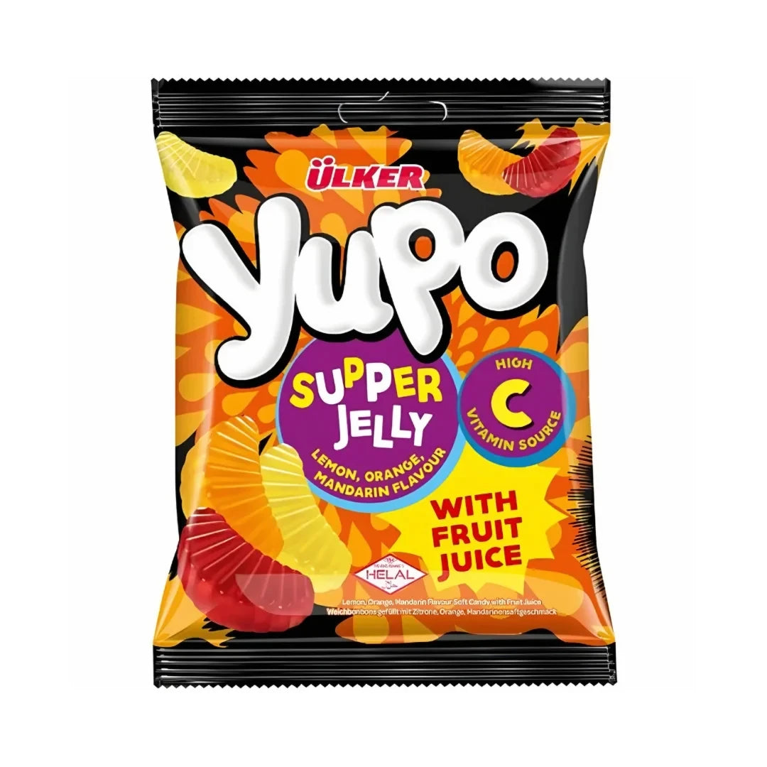 Yupo Supper Jelly (Orange) Halal 64g