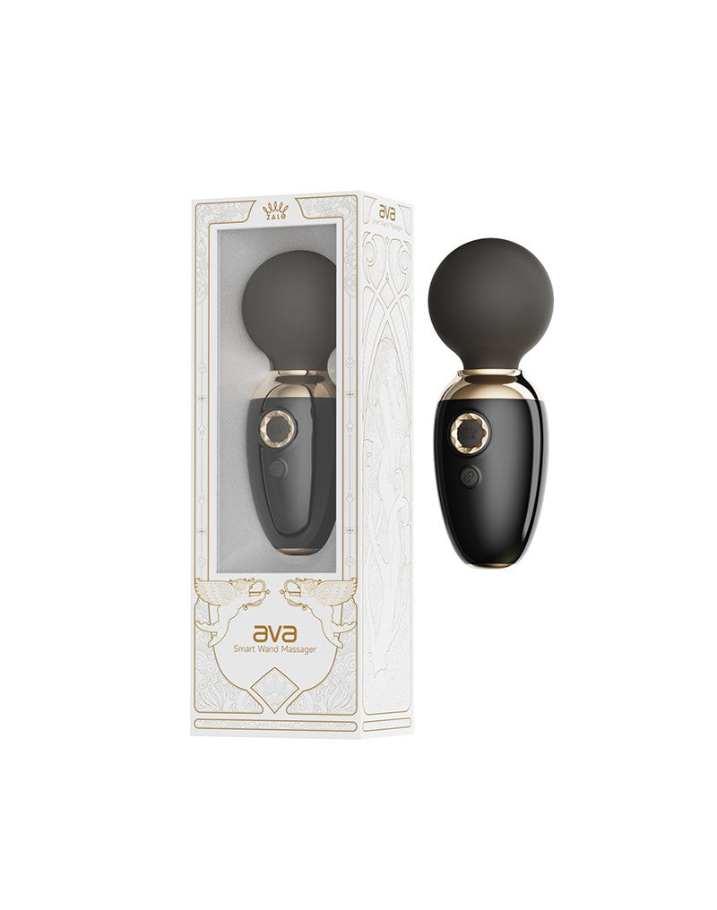 ZALO - Ava - Heizender Mini-Wandvibrator (mit App-Steuerung) - Schwarz