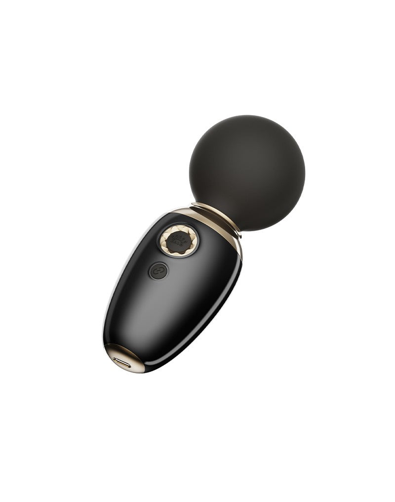 ZALO - Ava - Heizender Mini-Wandvibrator (mit App-Steuerung) - Schwarz
