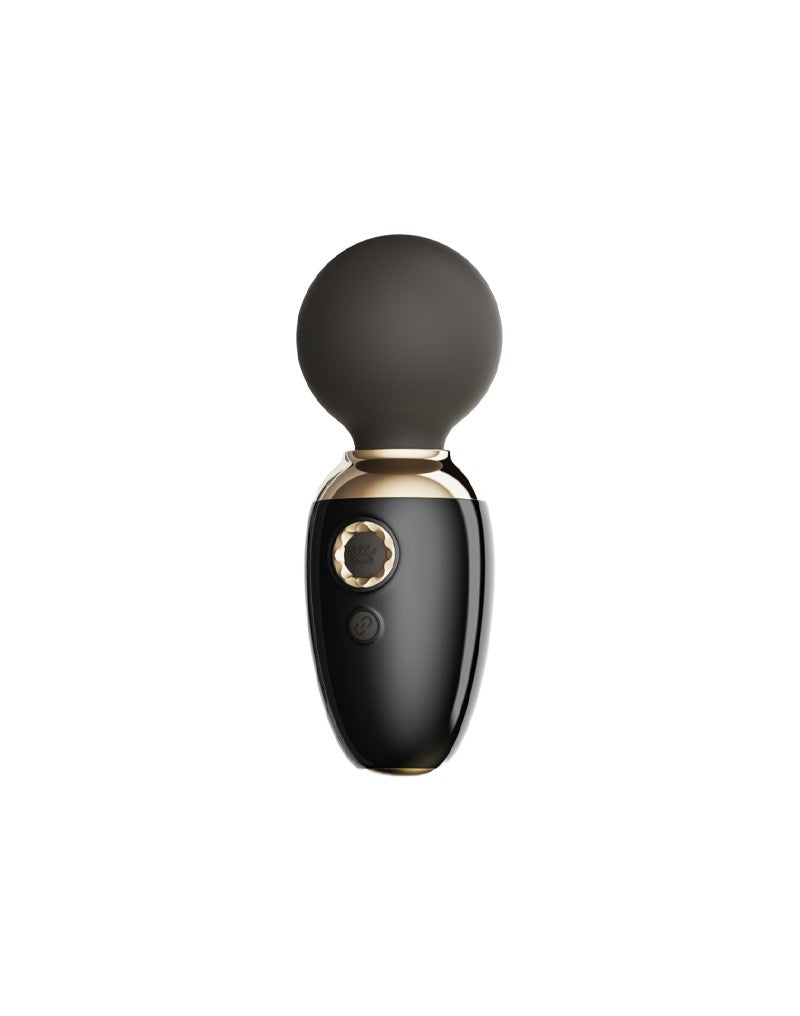 ZALO - Ava - Heizender Mini-Wandvibrator (mit App-Steuerung) - Schwarz