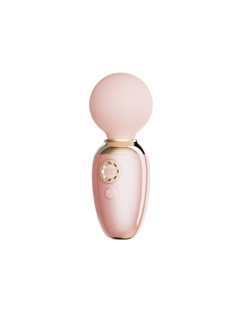 8: ZALO - Ava - Heizender Mini-Wandvibrator (mit App-Steuerung) - Hellrosa
