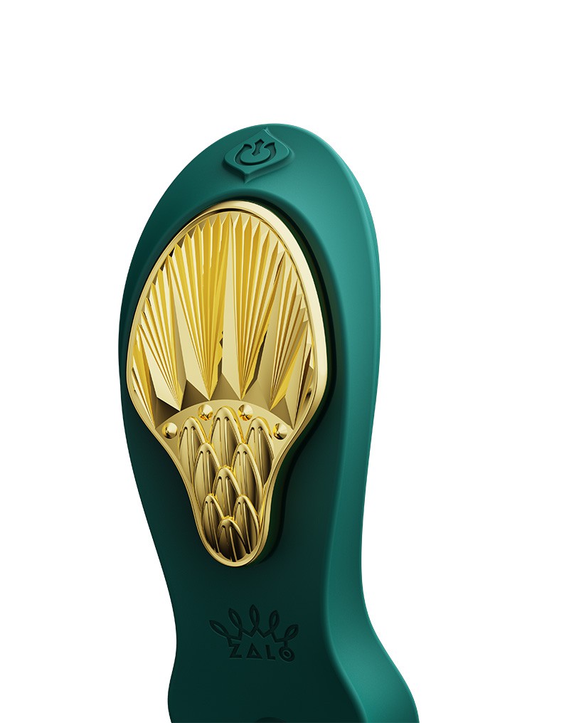 ZALO - Aya - Tragbarer Vibrator mit Fernbedienung - Grün