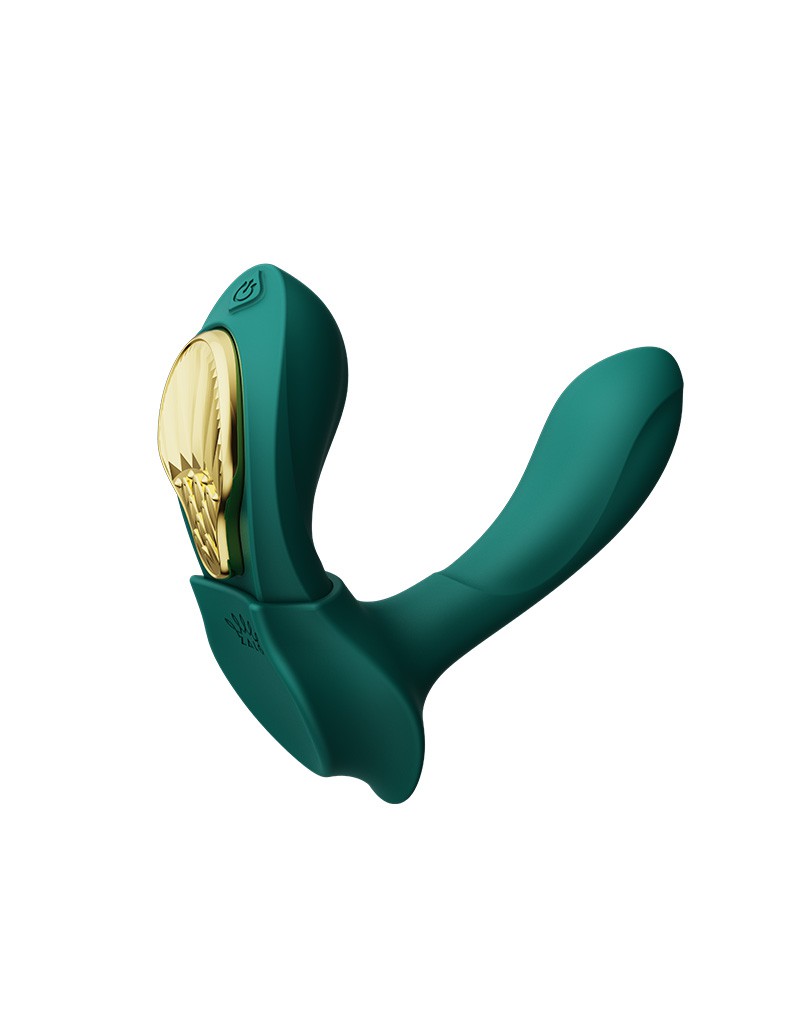 ZALO - Aya - Tragbarer Vibrator mit Fernbedienung - Grün