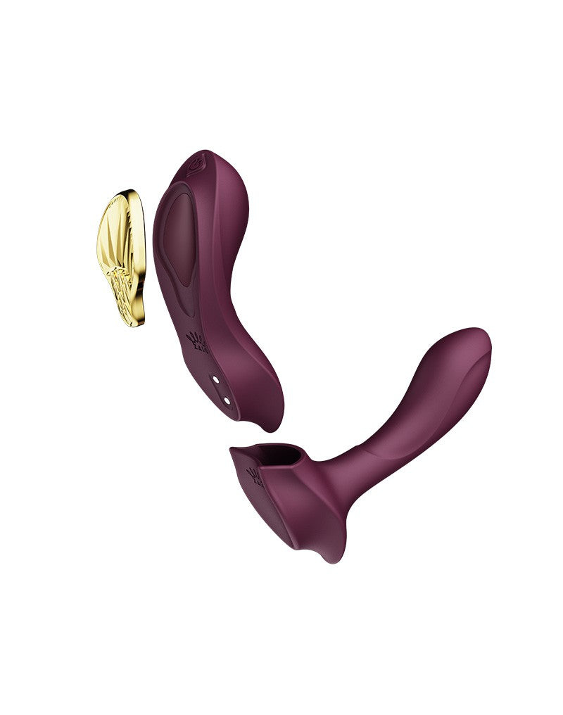 5: ZALO - Aya - Tragbarer Vibrator mit Fernbedienung - Violett