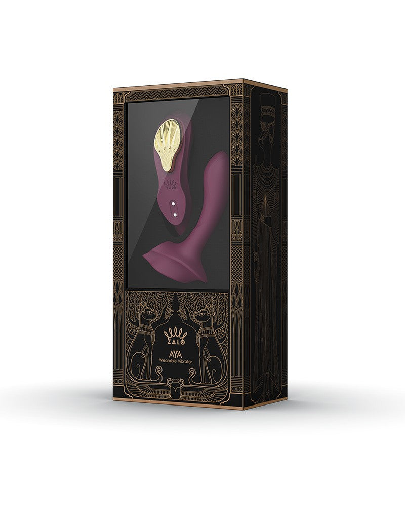 2: ZALO - Aya - Tragbarer Vibrator mit Fernbedienung - Violett